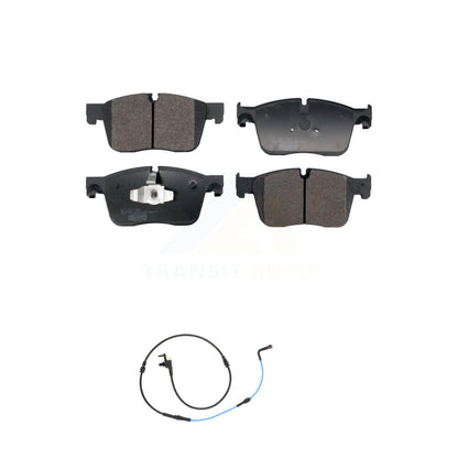 Ceramic Disc Brake Pads And Wear Sensors Front Kit For Jaguar XE XF