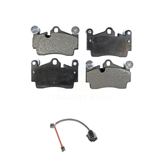 Ceramic Brake Pads & Wear Sensor Rear Kit For Audi Q7 Porsche Cayenne Volkswagen