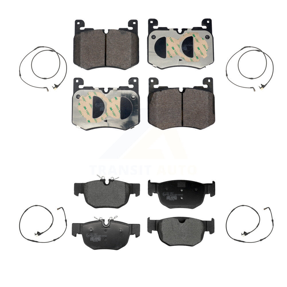Ceramic Brake Pads Wear Sensor Front Rear Kit For Jaguar F-Pace Land Rover Range