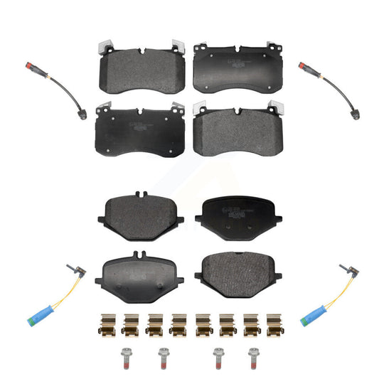 Ceramic Disc Brake Pad Wear Sensor Front Rear Kit For Mercedes-Benz G63 AMG 4.0L