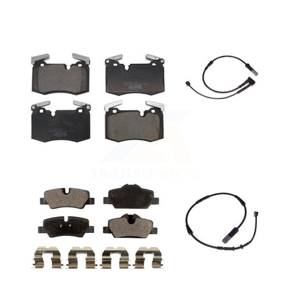 Ceramic Disc Brake Pads And Wear Sensors Front Rear Kit For Mini Cooper