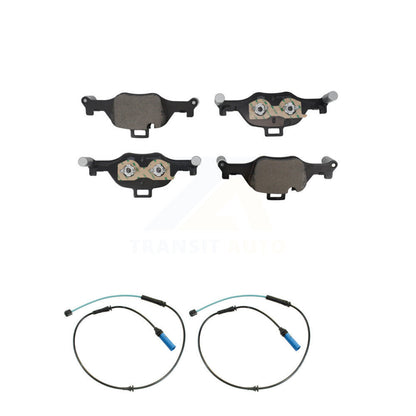 Ceramic Disc Brake Pads Wear Sensor Front Kit For BMW 530i xDrive 540i 530e 540d