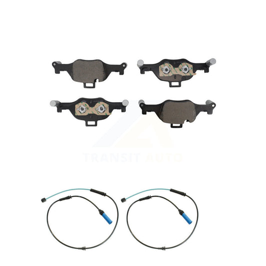 Ceramic Disc Brake Pads Wear Sensor Front Kit For BMW 530i xDrive 540i 530e 540d
