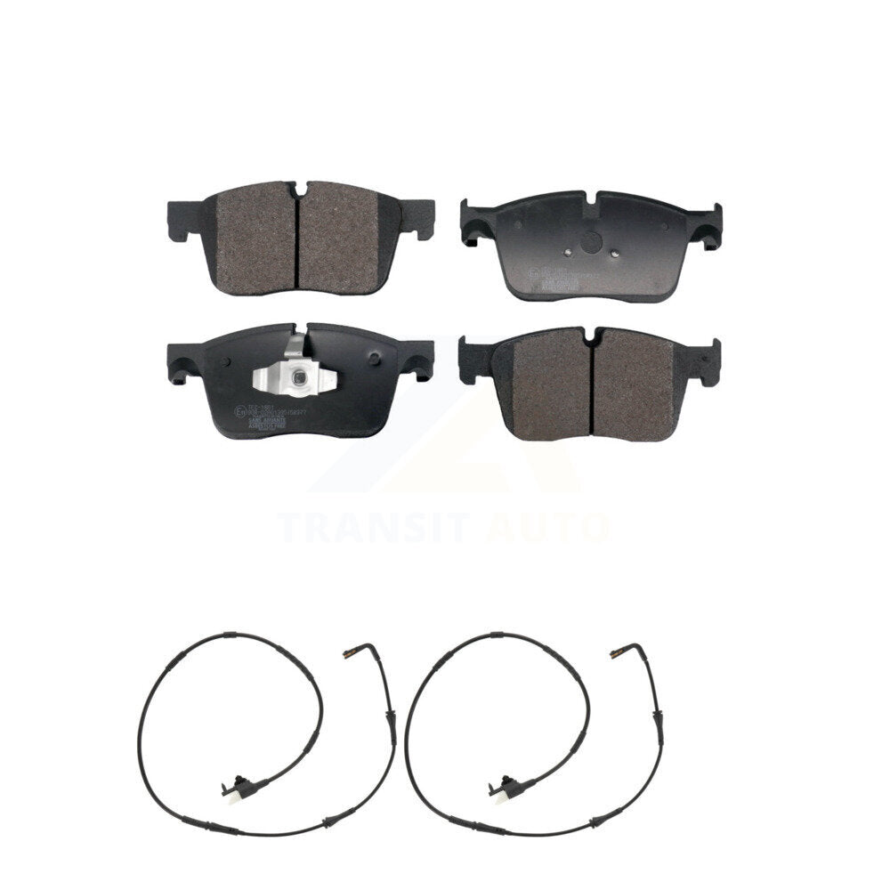 Ceramic Disc Brake Pads And Wear Sensors Front Kit For Land Rover Range Velar
