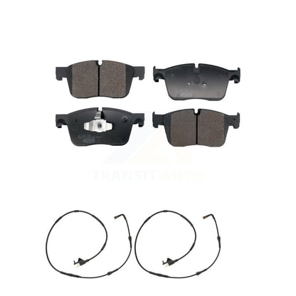 Ceramic Disc Brake Pads And Wear Sensors Front Kit For Land Rover Range Velar