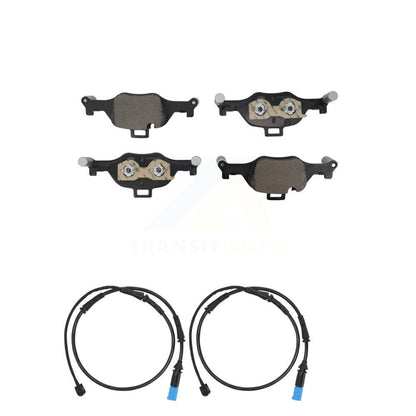 Ceramic Disc Brake Pads And Wear Sensors Front Kit For BMW X5 X6