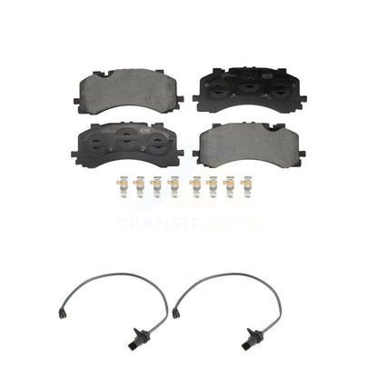 Ceramic Disc Brake Pads And Wear Sensors Front Kit For Audi A8 Quattro S6 S7