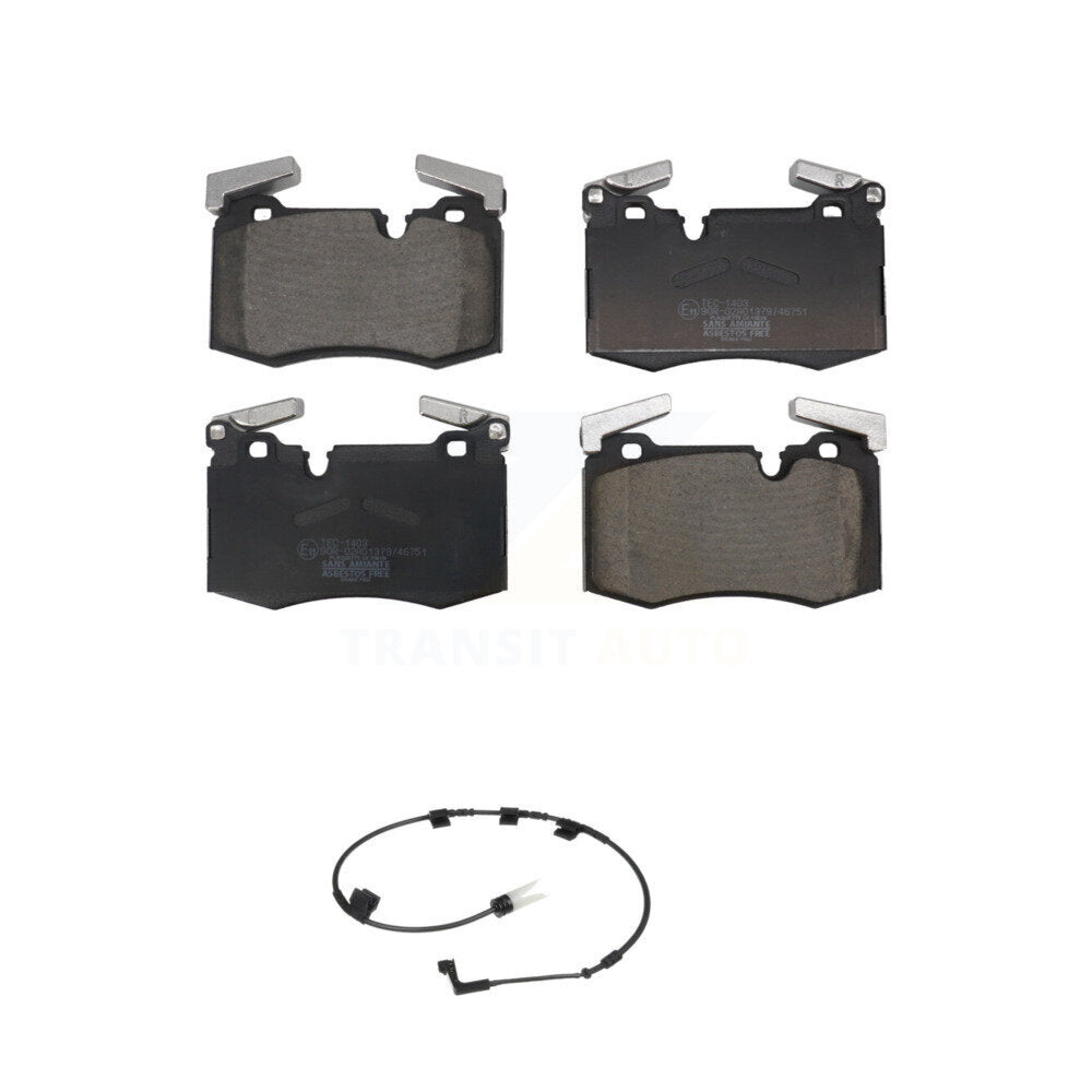 Ceramic Disc Brake Pads And Wear Sensors Front Kit For Mini Cooper
