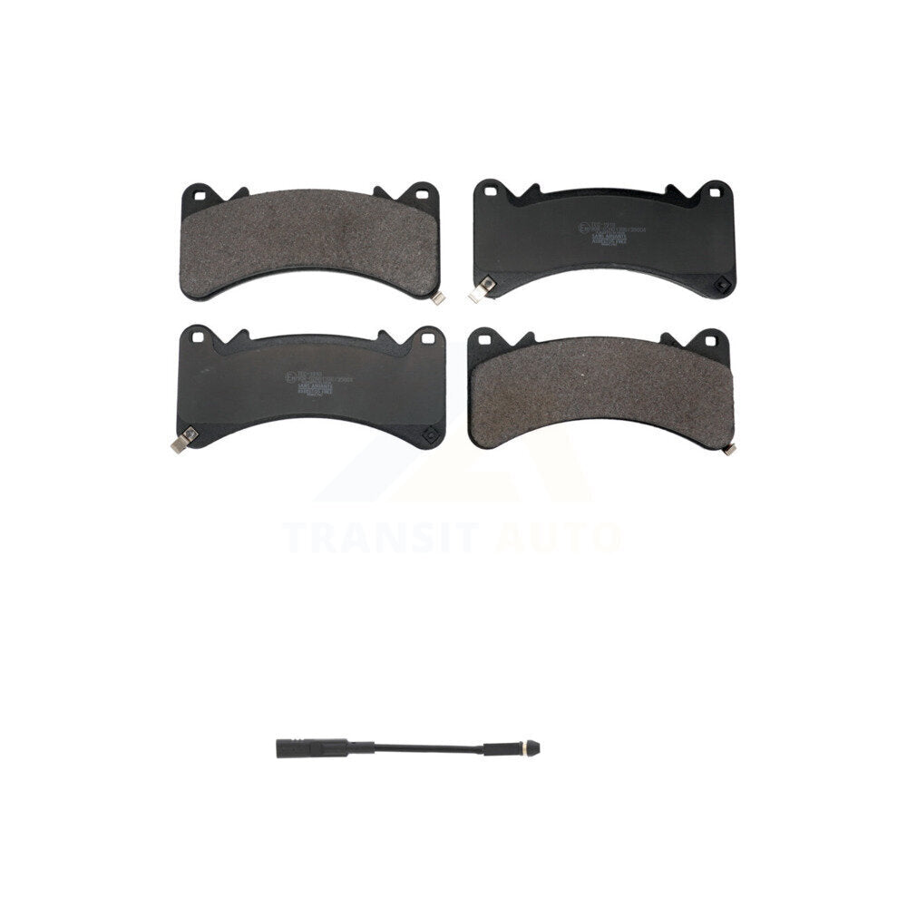 Ceramic Brake Pads Wear Sensor Front Kit For GMC Chevrolet Silverado 1500 Sierra