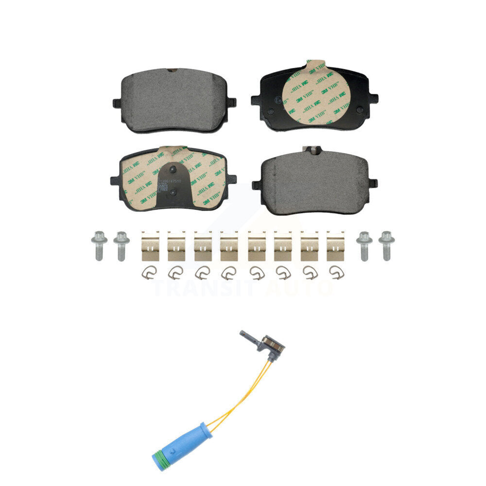 Ceramic Disc Brake Pads And Wear Sensors Front Kit For Mercedes-Benz A220 CLA250