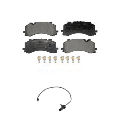 Ceramic Disc Brake Pads And Wear Sensors Front Kit For Audi A8 Quattro S6 S7