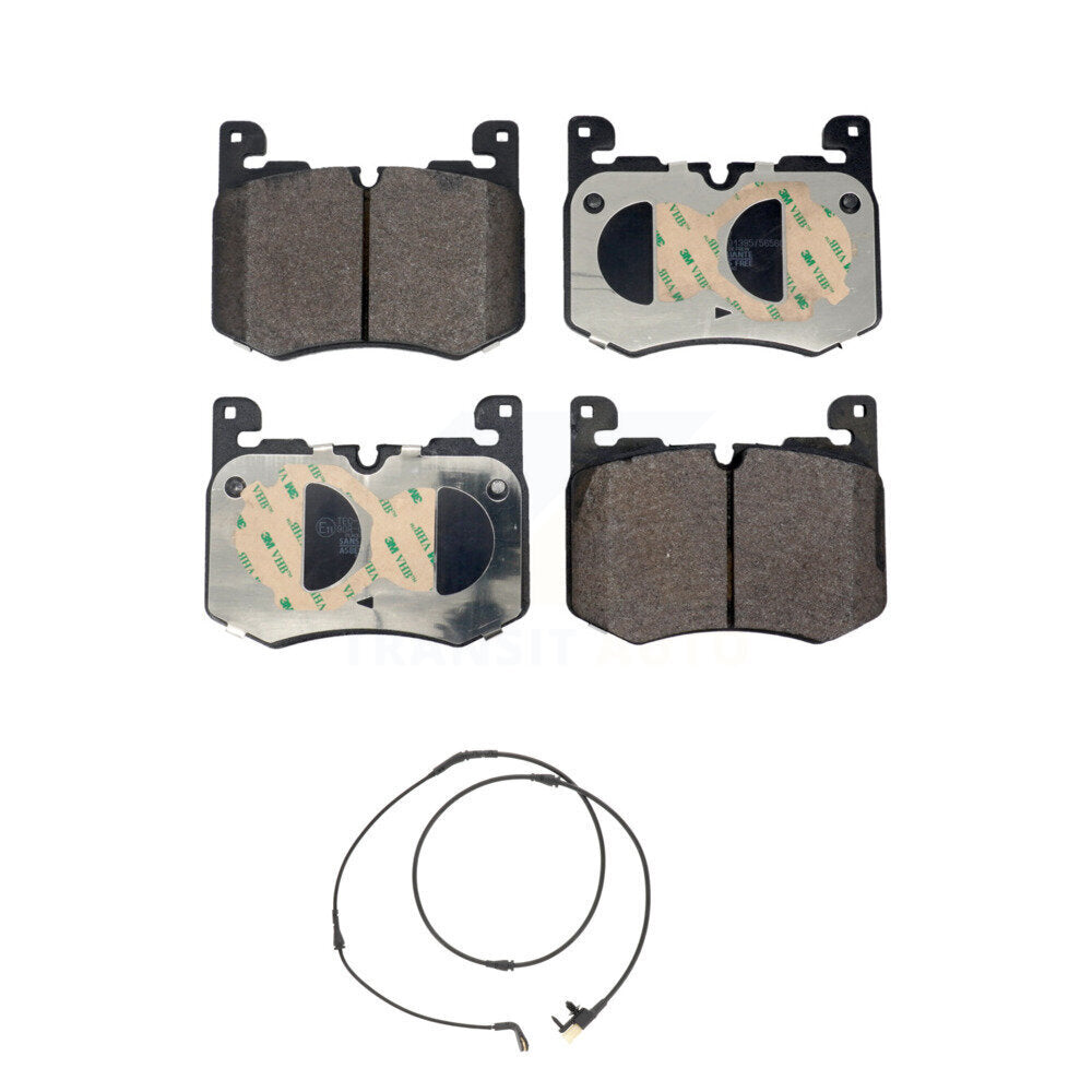 Ceramic Brake Pad Wear Sensor Front Kit For Jaguar F-Pace Land Rover Range Velar
