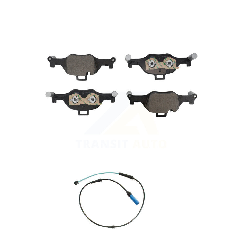 Ceramic Disc Brake Pads Wear Sensor Front Kit For BMW 530i xDrive 540i 530e 540d