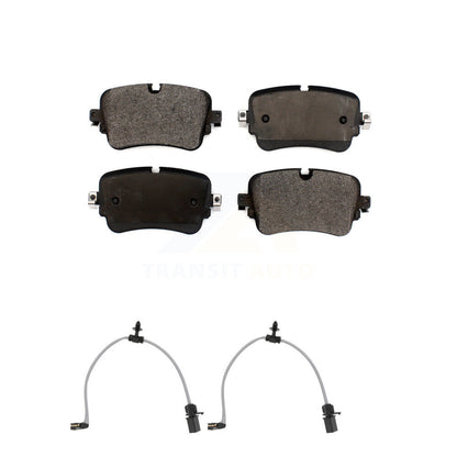 Ceramic Disc Brake Pads And Wear Sensor Rear Kit For 2019 Audi e-tron Quattro -L