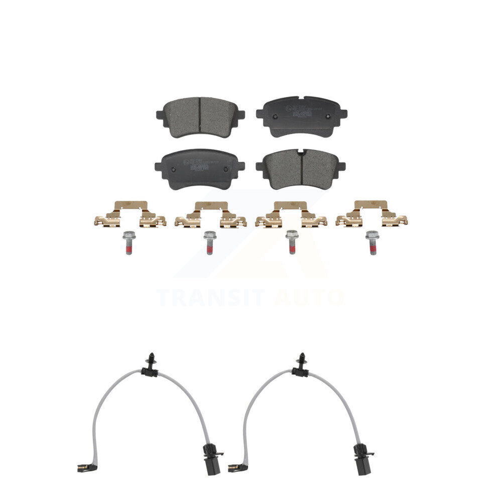Ceramic Brake Pad Wear Sensor Rear Kit For Audi Q5 Sportback SQ5 PHEV A6 Quattro