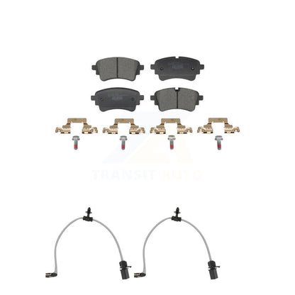 Ceramic Brake Pad Wear Sensor Rear Kit For Audi Q5 Sportback SQ5 PHEV A6 Quattro