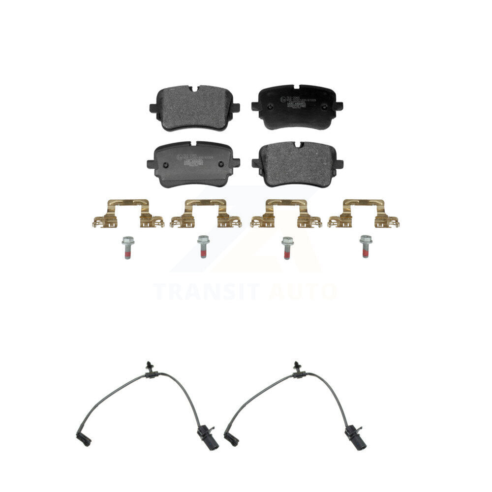 Ceramic Disc Brake Pad Wear Sensor Rear Kit For Audi Q7 Q8 SQ8 SQ7 A8 Quattro S8