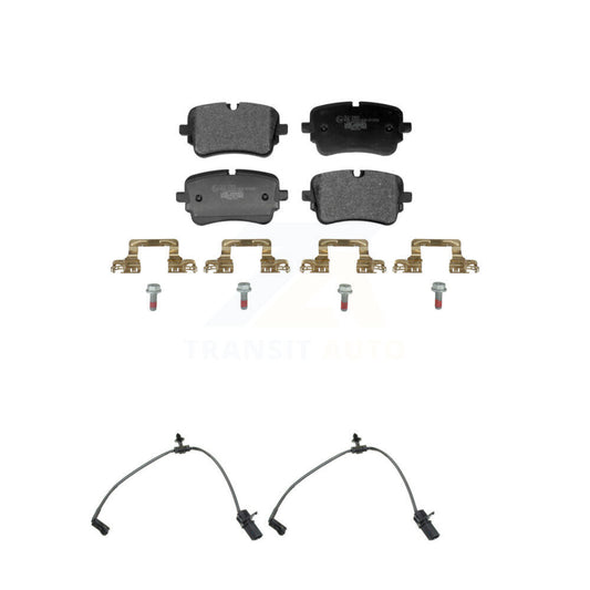 Ceramic Disc Brake Pad Wear Sensor Rear Kit For Audi Q7 Q8 SQ8 SQ7 A8 Quattro S8