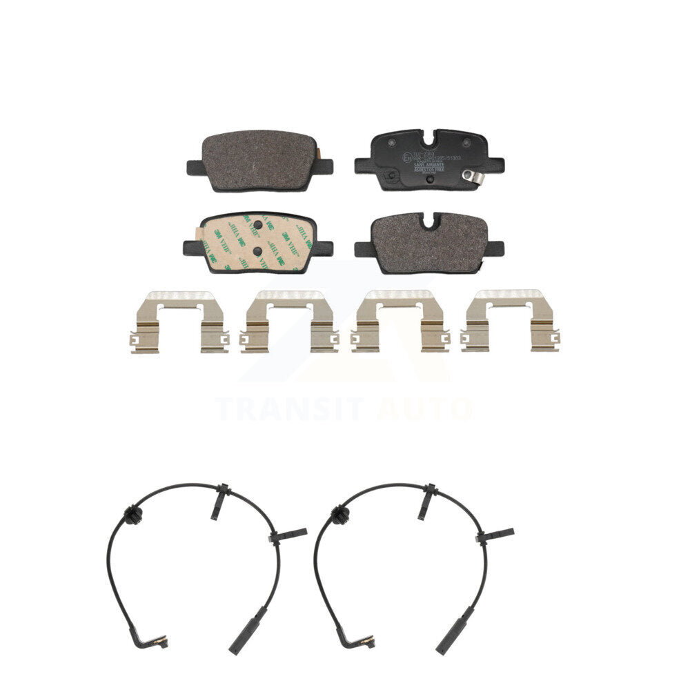 Ceramic Brake Pads Wear Sensor Rear Kit For 20 Cadillac CT6 With Brembo Calipers