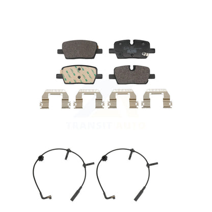 Ceramic Brake Pads Wear Sensor Rear Kit For 20 Cadillac CT6 With Brembo Calipers