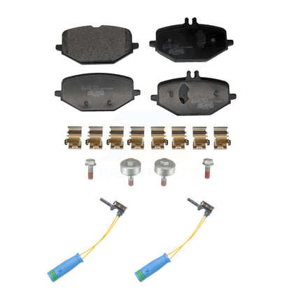 Ceramic Brake Pads & Wear Sensor Rear Kit For Mercedes-Benz GLE450 GLE350 GLS450