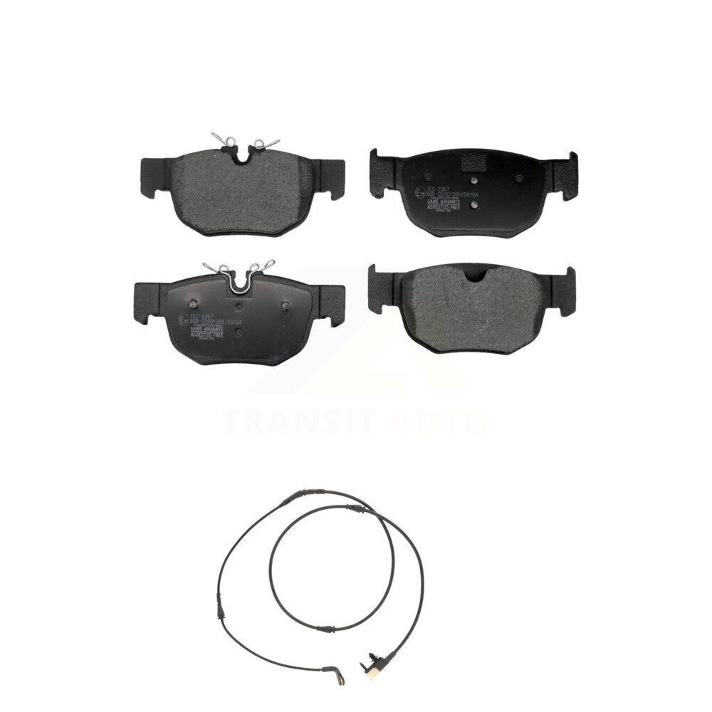 Ceramic Brake Pads Wear Sensor Rear Kit For Land Rover Range Velar Jaguar F-Pace