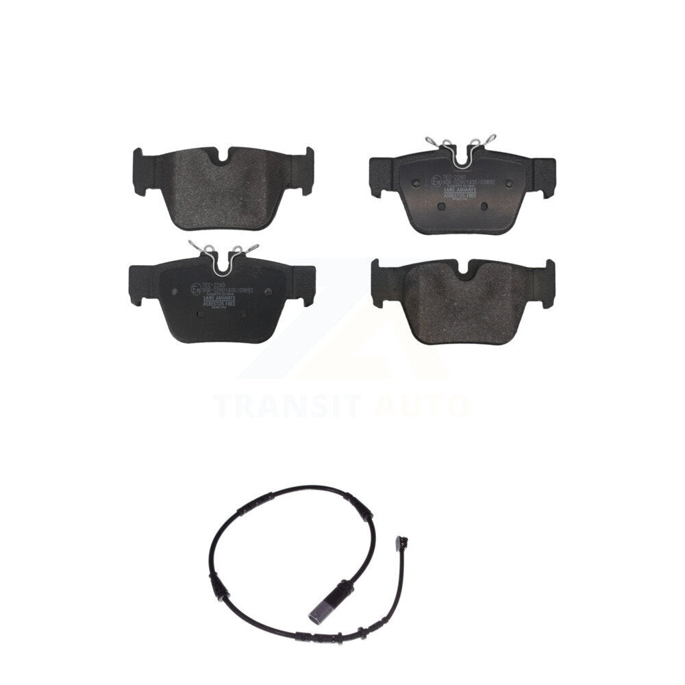 Ceramic Disc Brake Pad & Wear Sensor Rear Kit For BMW X2 M235i xDrive Gran Coupe