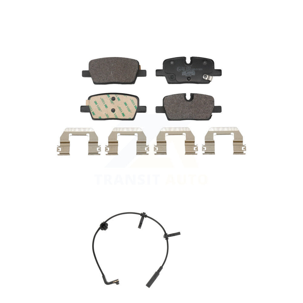 Ceramic Brake Pads Wear Sensor Rear Kit For 20 Cadillac CT6 With Brembo Calipers
