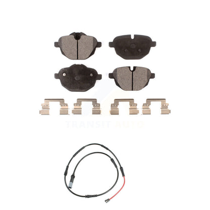Ceramic Disc Brake Pads And Wear Sensors Rear Kit For BMW 528i xDrive 535d