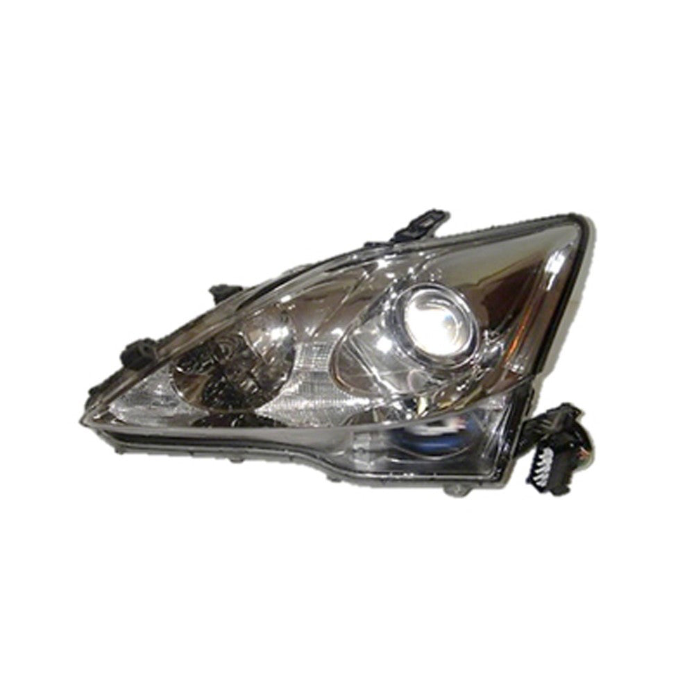 Front Left Driver Side Hid Headlight Lens And Housing 2006-2008 Lexus Is250, Is350
