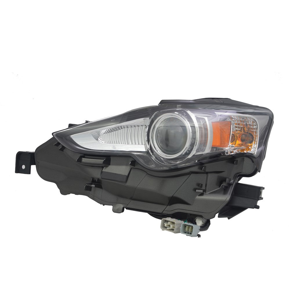 Front Left Driver Side Hid Headlight Lens And Housing 2014-2016 Lexus Is250, Is350, Is200t, Is300
