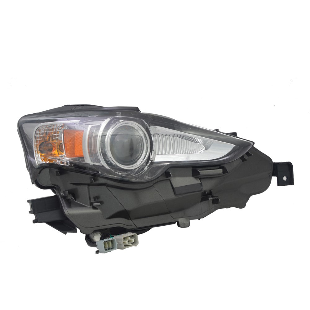 Front Right Passenger Side Hid Headlight Lens And Housing 2014-2016 Lexus Is250, Is350, Is200t, Is300