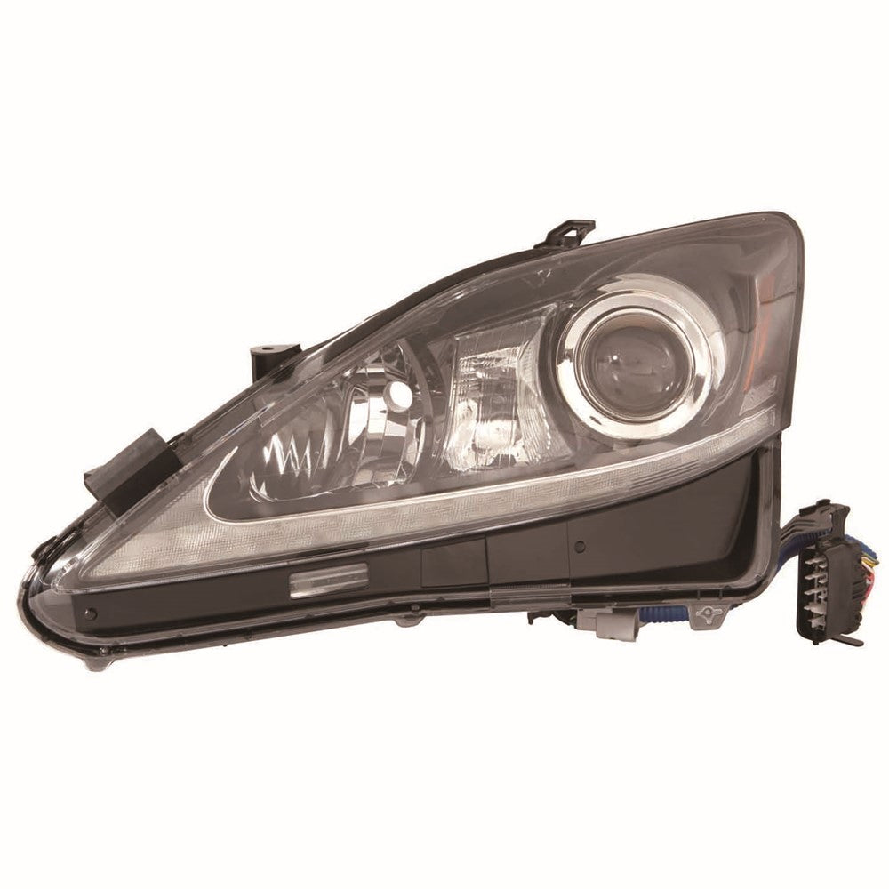 Front Left Driver Side Hid Headlight Lens And Housing 2011 Lexus Is250, Is350