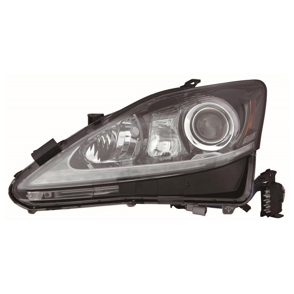Front Left Driver Side Hid Headlight Lens And Housing 2012-2013 Lexus Is250, Is350
