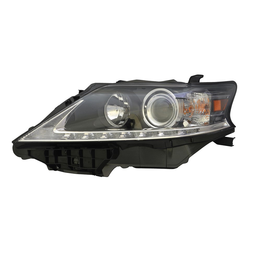 Left Driver Side Halogen Headlamp Lens And Housing 2013-2015 Lexus Rx350, Rx450h