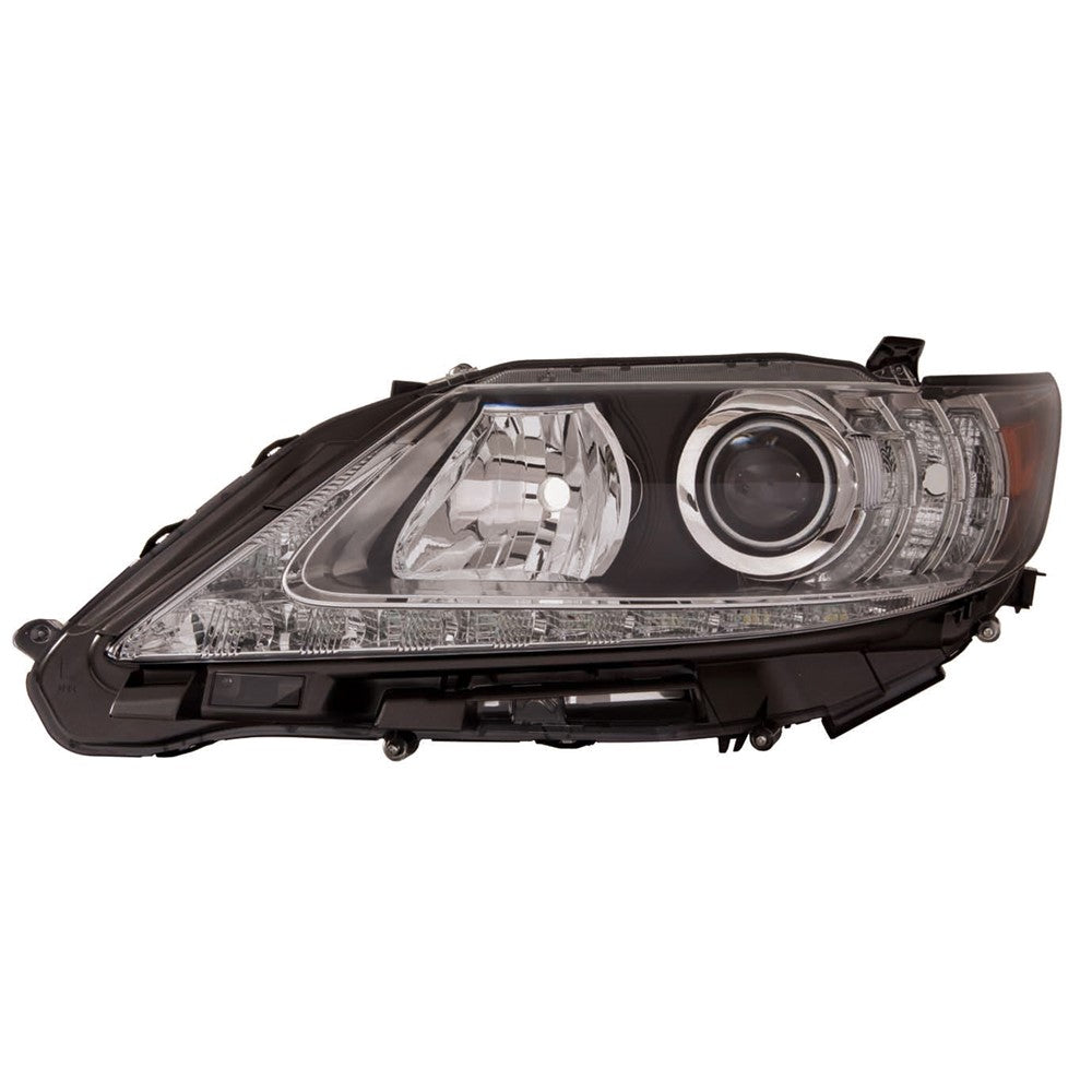 Front Left Driver Side Halogen Headlight Lens And Housing 2013-2015 Lexus Es300h, Es350