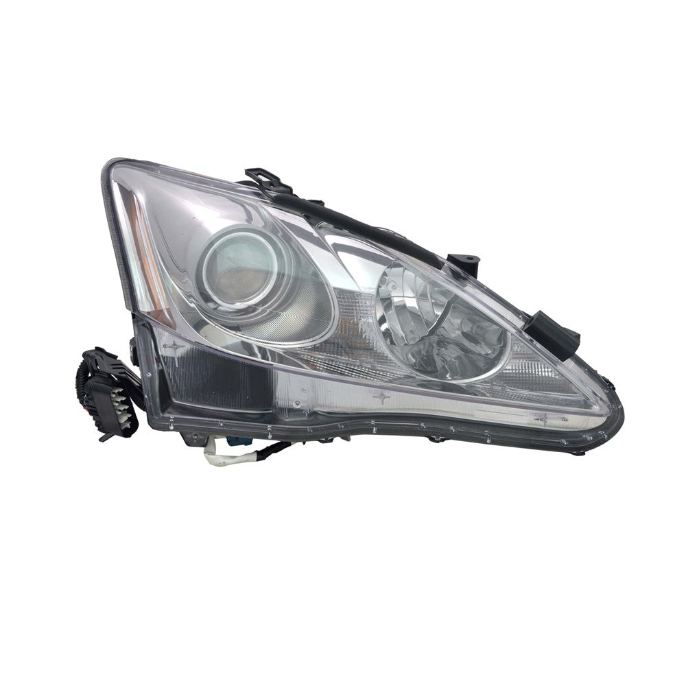 Front Right Passenger Side Halogen Headlight Lens And Housing 2011-2015 Lexus Is250, Is350