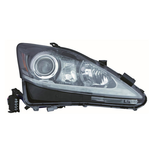 Front Right Passenger Side Hid Headlight Lens And Housing 2012-2013 Lexus Is250, Is350