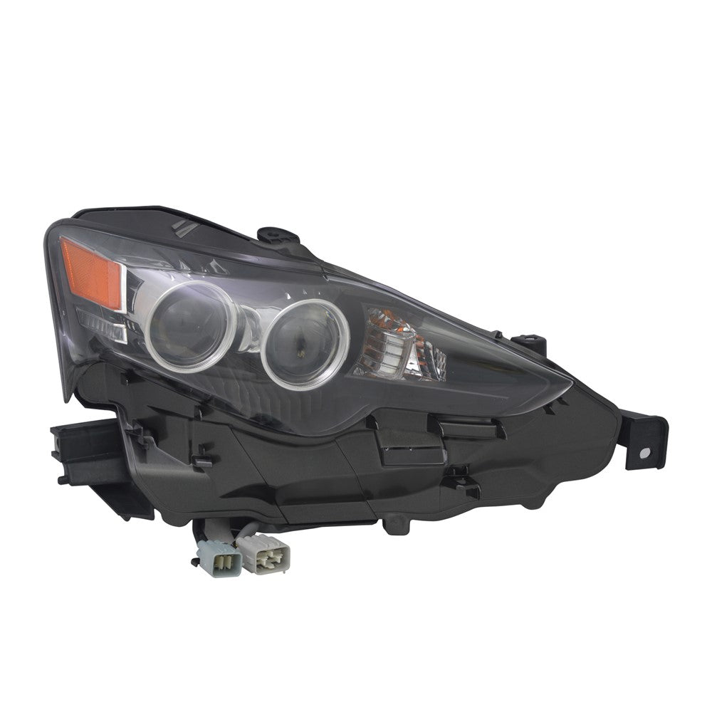 Front Right Passenger Side Led Headlight Lens And Housing 2014-2016 Lexus Is250, Is350, Is200t, Is300