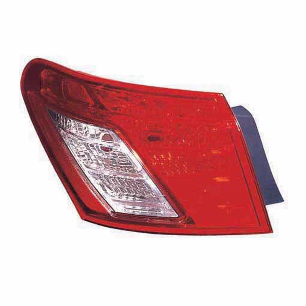 Rear Left Driver Side Outer Tail Light Lens And Housing 2007-2009 Lexus Es350