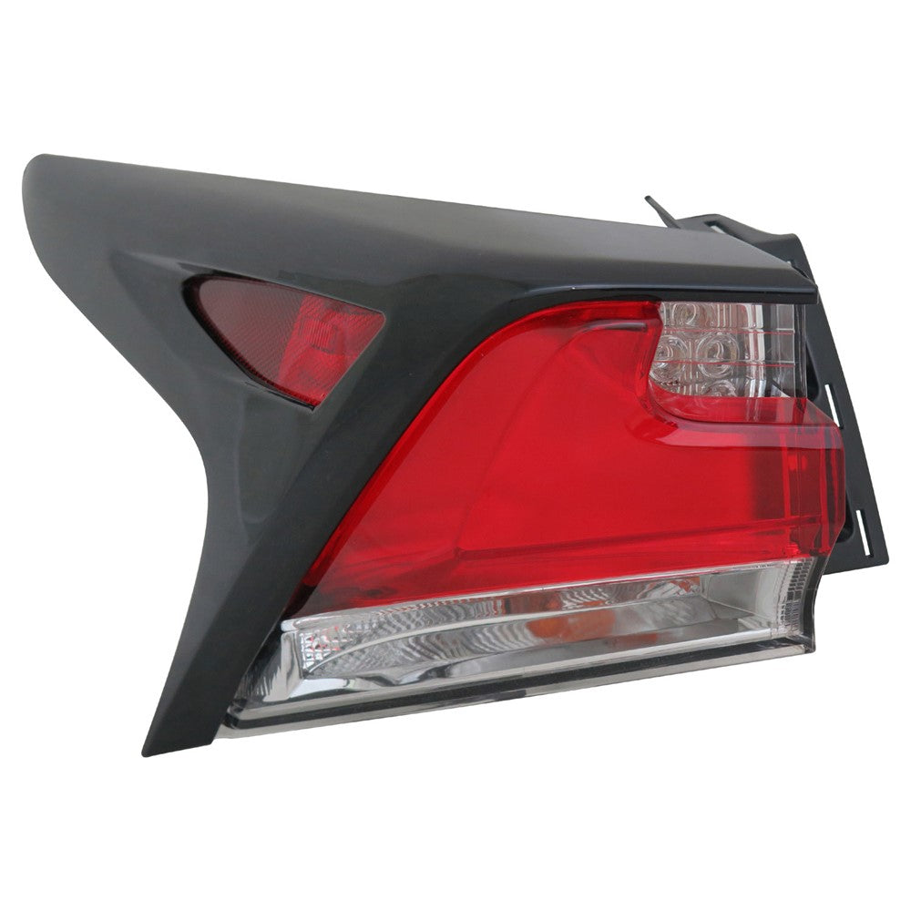 Rear Left Driver Side Outer Tail Light Assembly 2015-2017 Lexus Nx200t, Nx300h