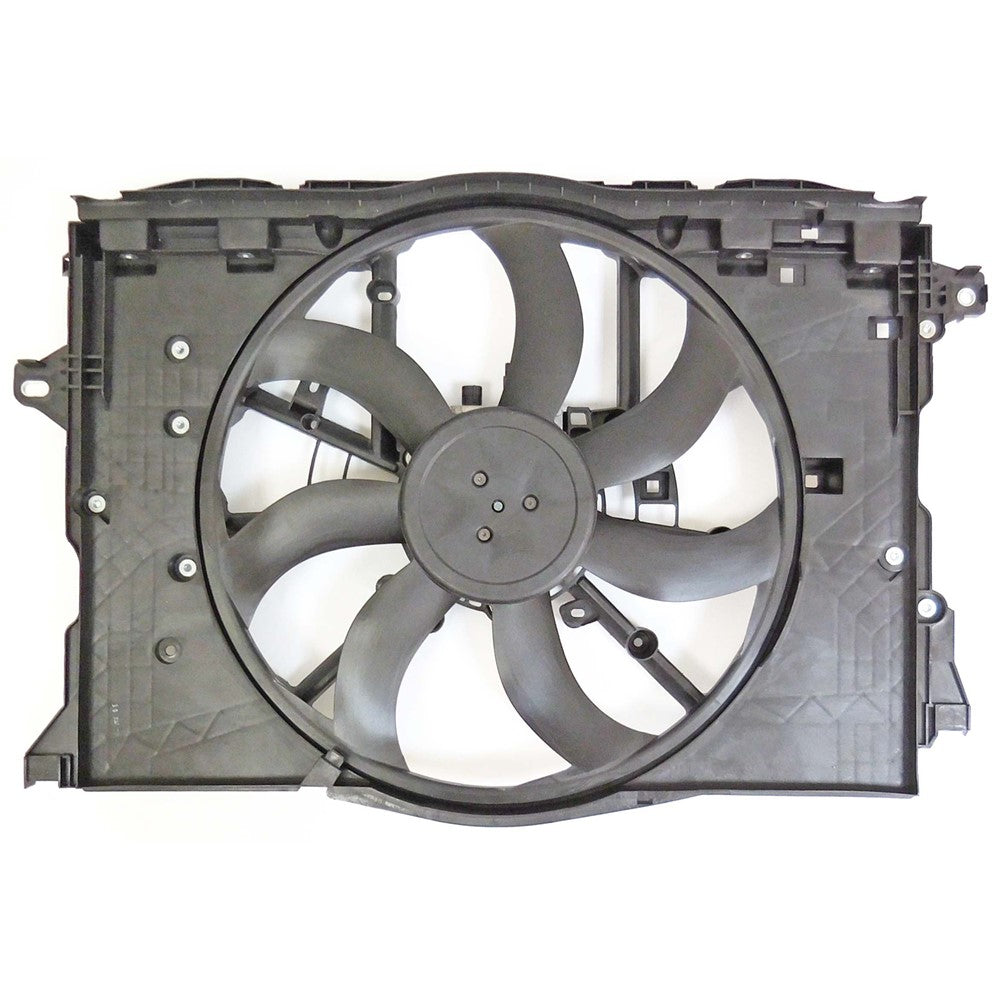 Radiator And Condenser Fan Assembly With One Big Fan 2018-2021 Lexus Lc500h