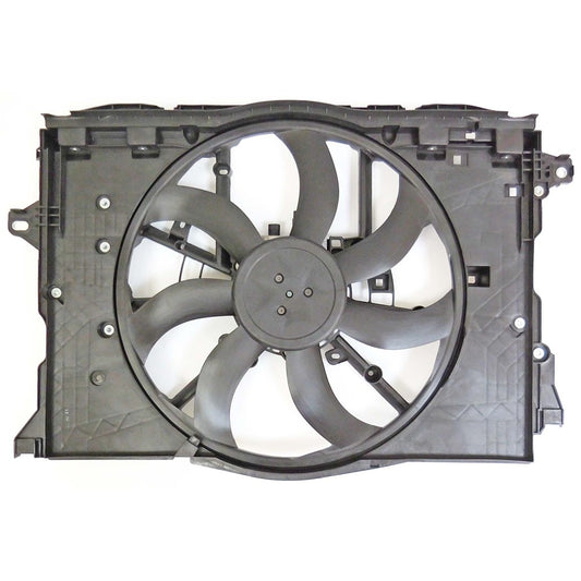 Radiator And Condenser Fan Assembly With One Big Fan 2018-2021 Lexus Lc500h