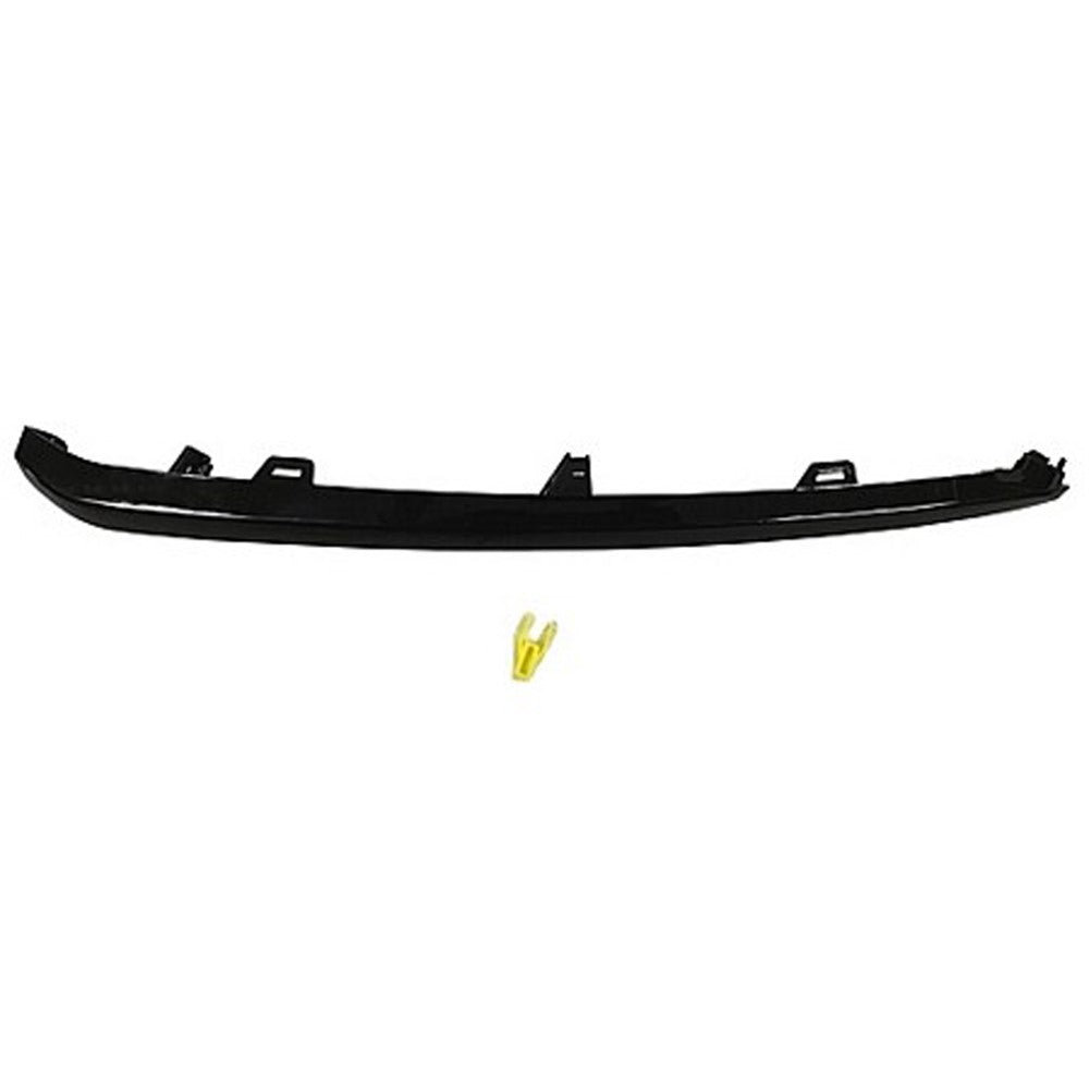 Front Left Front Driver Side Lower Bumper Cover Molding [protector] Gloss Black Finish 2018-2021 Mazda 6