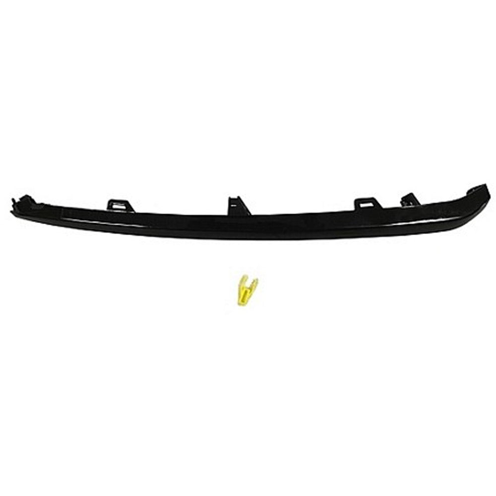 Front Right Front Passenger Side Lower Bumper Cover Molding [protector] Gloss Black Finish 2018-2021 Mazda 6