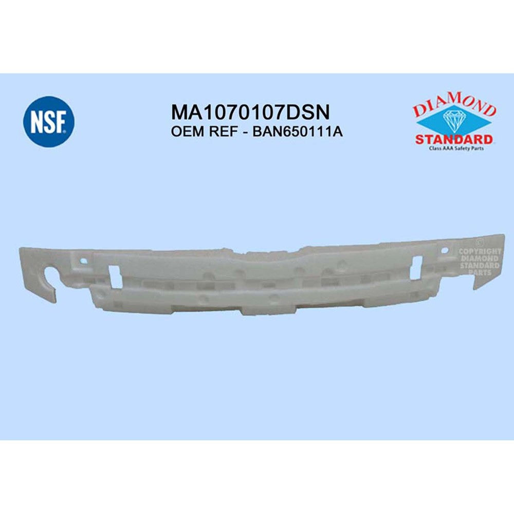 Front Bumper Impact Absorber 2007-2009 Mazda 3