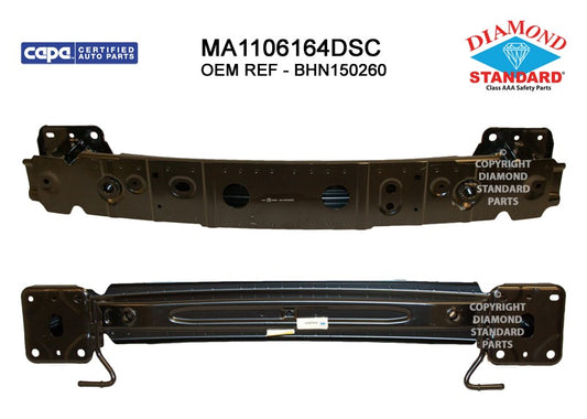 Rear Bumper Impact Bar 2014-2018 Mazda 3