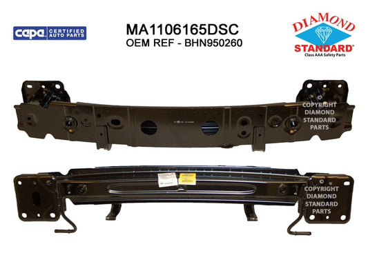 Rear Bumper Impact Bar 2014-2018 Mazda 3