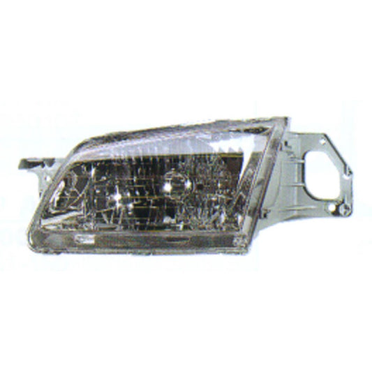 Front Left Driver Side Headlight Assembly 1999-2000 Mazda Protege