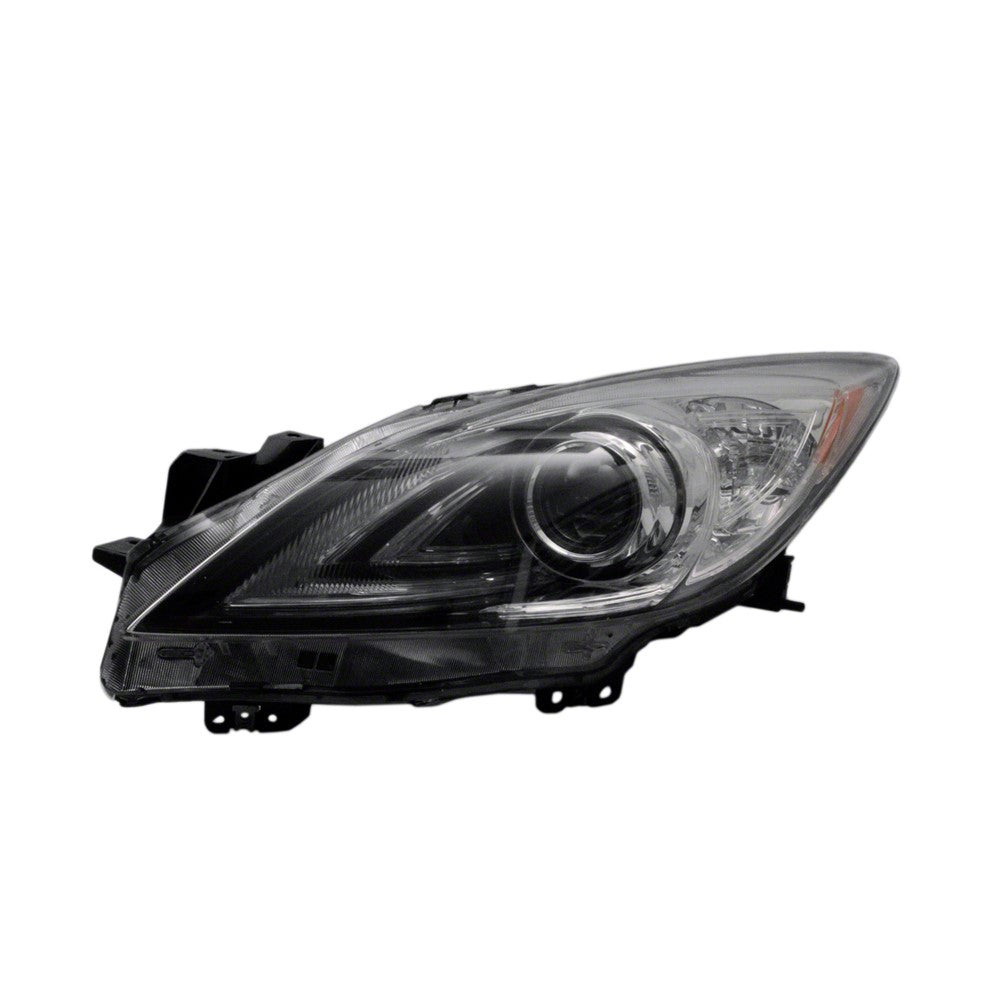 Front Left Driver Side Hid Headlight Lens And Housing 2010-2013 Mazda 3